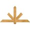 Ekena Millwork Kennewick Rough Sawn Timber Gable Bracket, Western Red Cedar, 48"W x 26"H x 4"D x 4"F, 13/12 Pitch GBW048X26X0404KEN00RWR - alternate 1